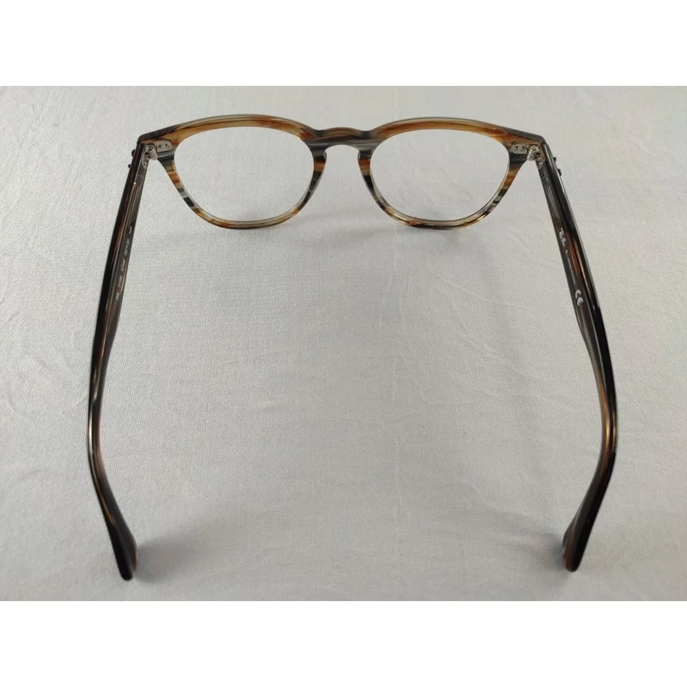 Ray-Ban‎ RB 7159 5749 Striped Grey Tortoise Eyeglasses Frames 52-20-145 Mint Rx